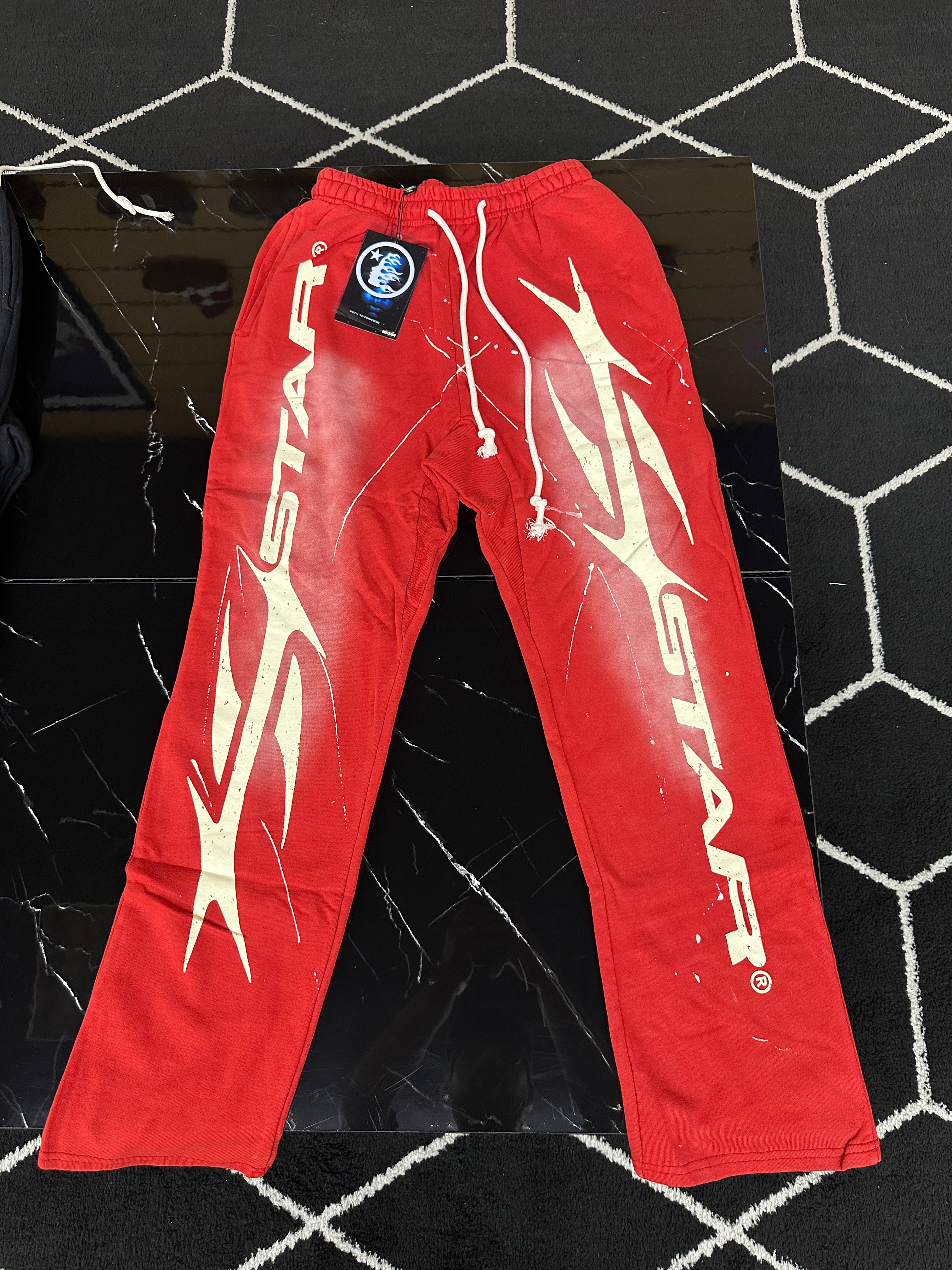HELLSTAR RED SWEATS